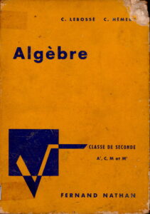 Algèbre.