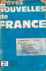 Brèves Nouvelles De France.