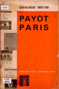 Payot Paris.