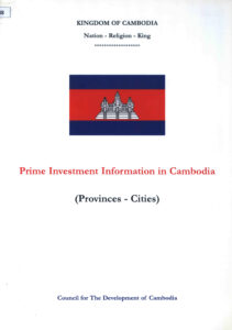 Prime Investment  Information in Cambodia (Provinces-Cities)