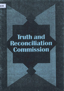 Truth and Reconciliation Commission.