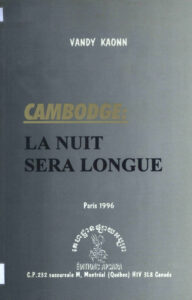 Cambodge: la nuit sera longue.