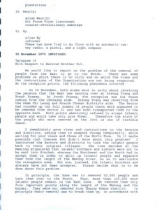 [Telegram collection during the Khmer Rouge regime, translated into English at the time of the ECCC.]