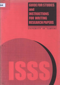 Guide for Studies and Instructions for writing research papers.