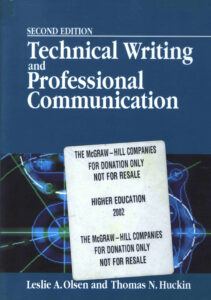 Technical Writing and Professional Communication.