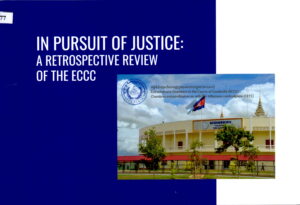 In Pursuit of justice.