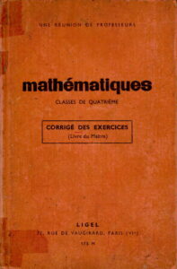 Mathénatiques Classes De Qutrième.