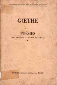 Poesies: des origines au voyage en Italie
