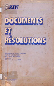 Documents et Resolutions.