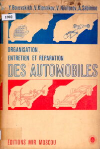 Organisation, Entretien Et Réparation Des Automobiles.