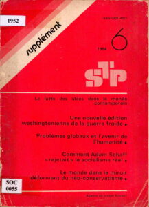 STP 6: la lutte des idées dand le monde.