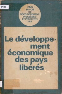 Le développement economique des pays liberes.