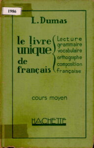 Le Livre Unique de Français.