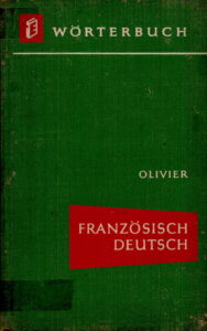 Dictionnaire Francais-Allemand.